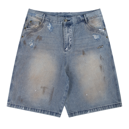 DIRT WASHED JORTS (LIGHT)