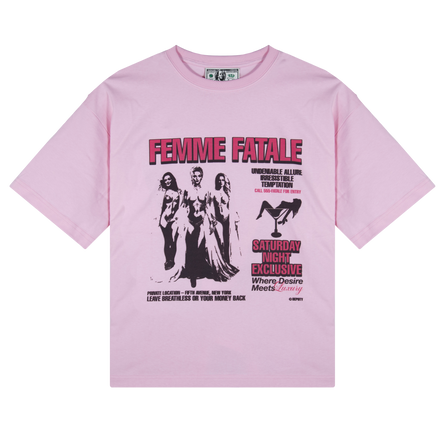 FEMME FATALE TEE (PINK)
