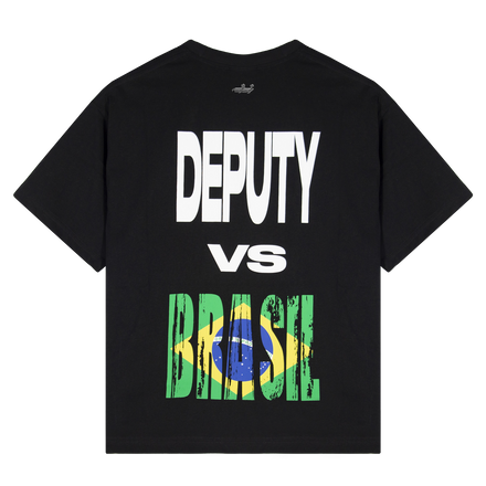 DEPUTY VS. BRASIL TEE (BLACK)