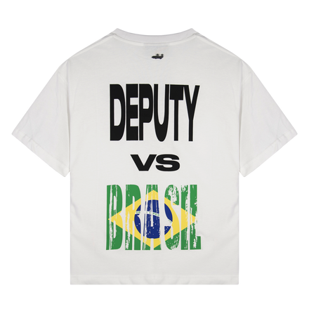 DEPUTY VS. BRASIL TEE (WHITE)