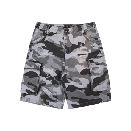 CARGO SHORTS (WHITE CAMO)