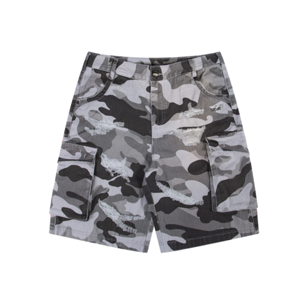 CARGO SHORTS (WHITE CAMO)