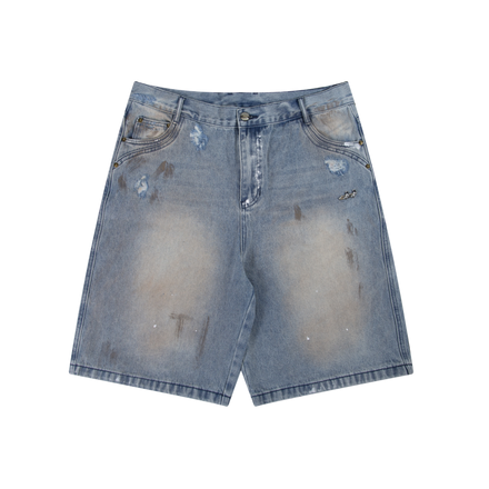 DIRT WASHED JORTS (LIGHT)