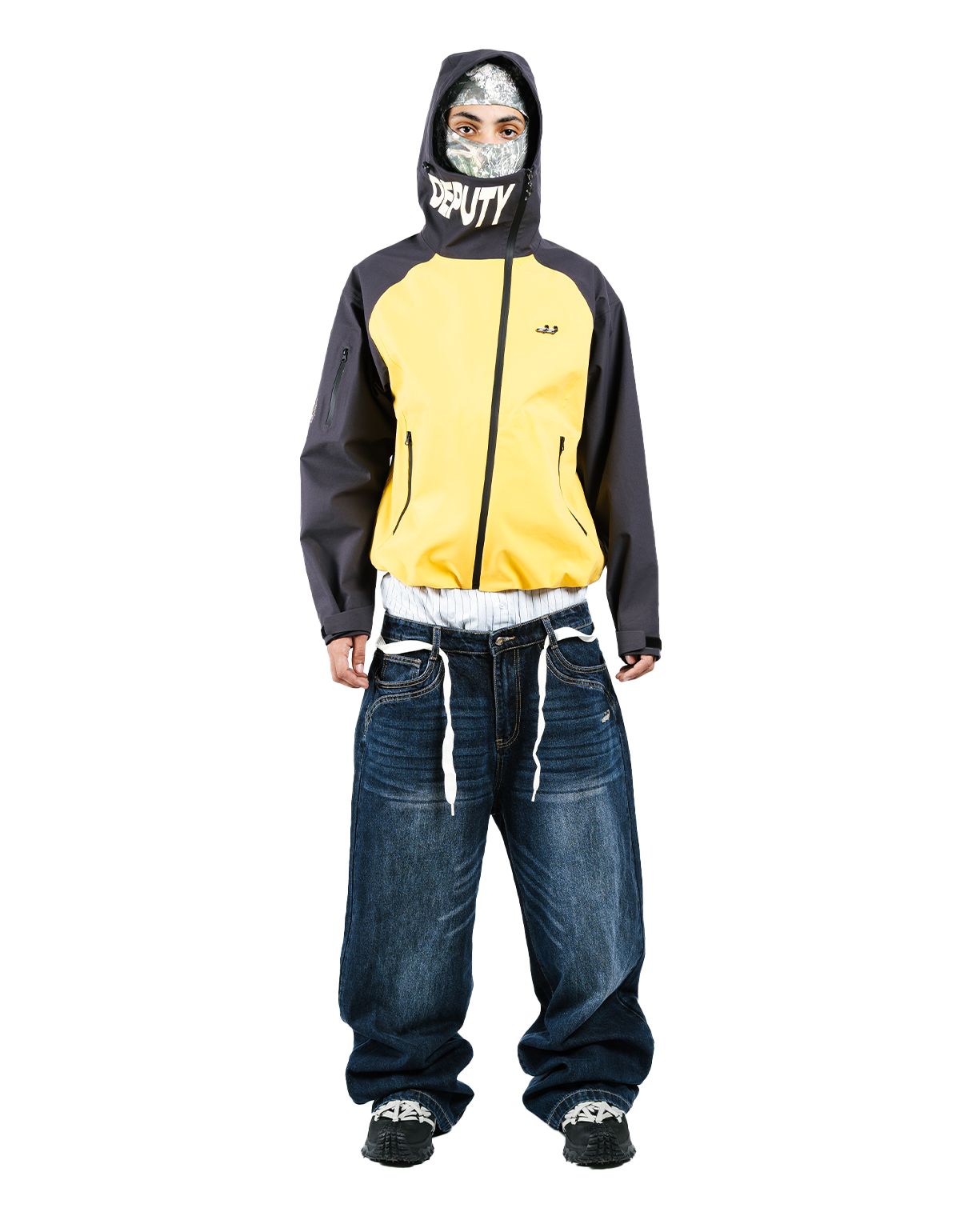 TECH JACKET (BLACK/YELLOW)