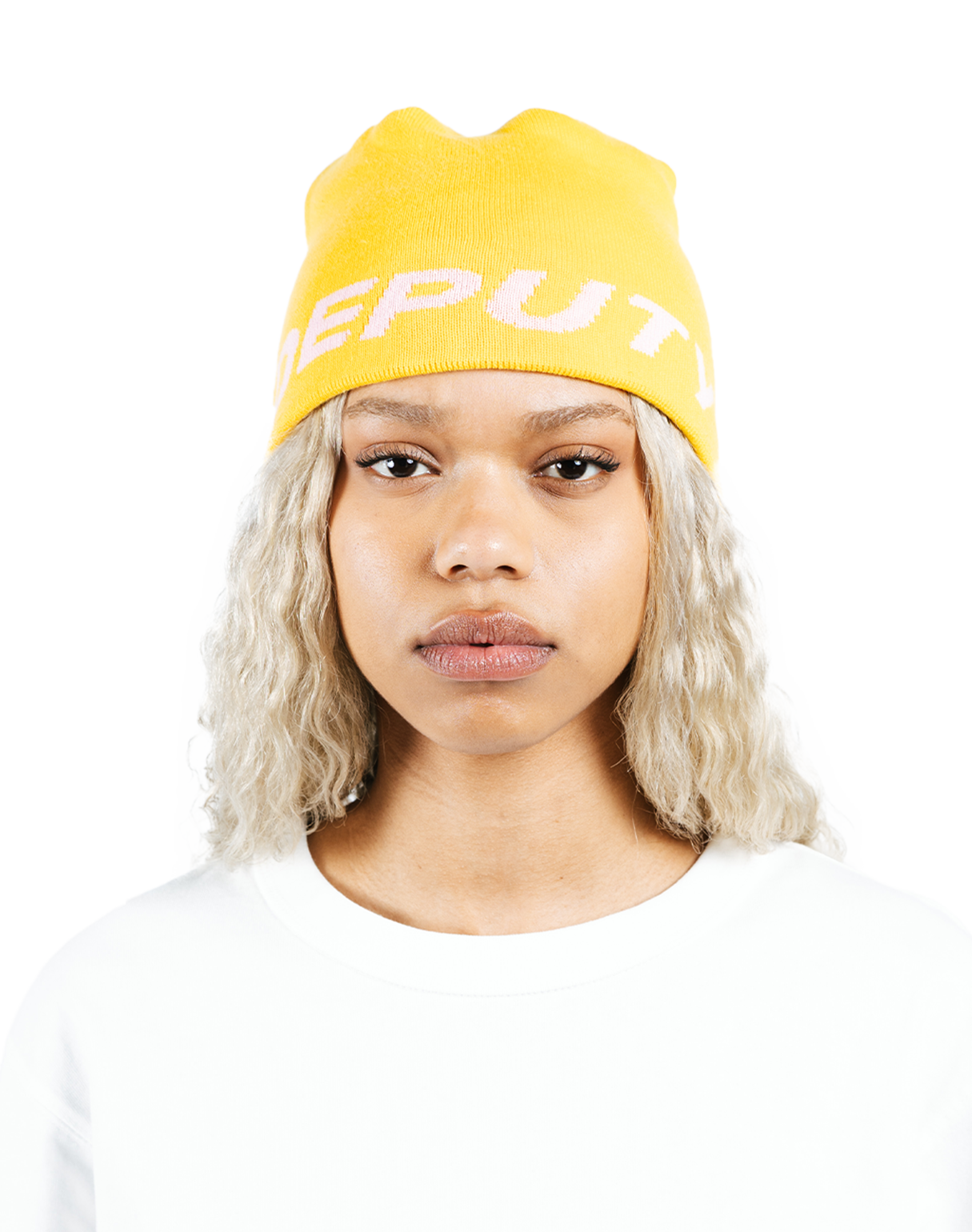 REVERSIBLE BEANIE (YELLOW)