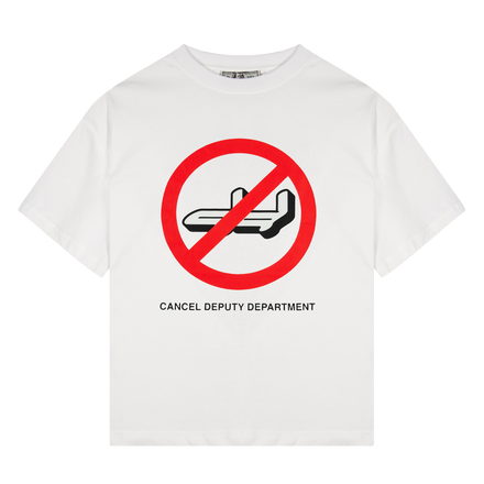CANCEL DEPUTY TEE (WHITE)