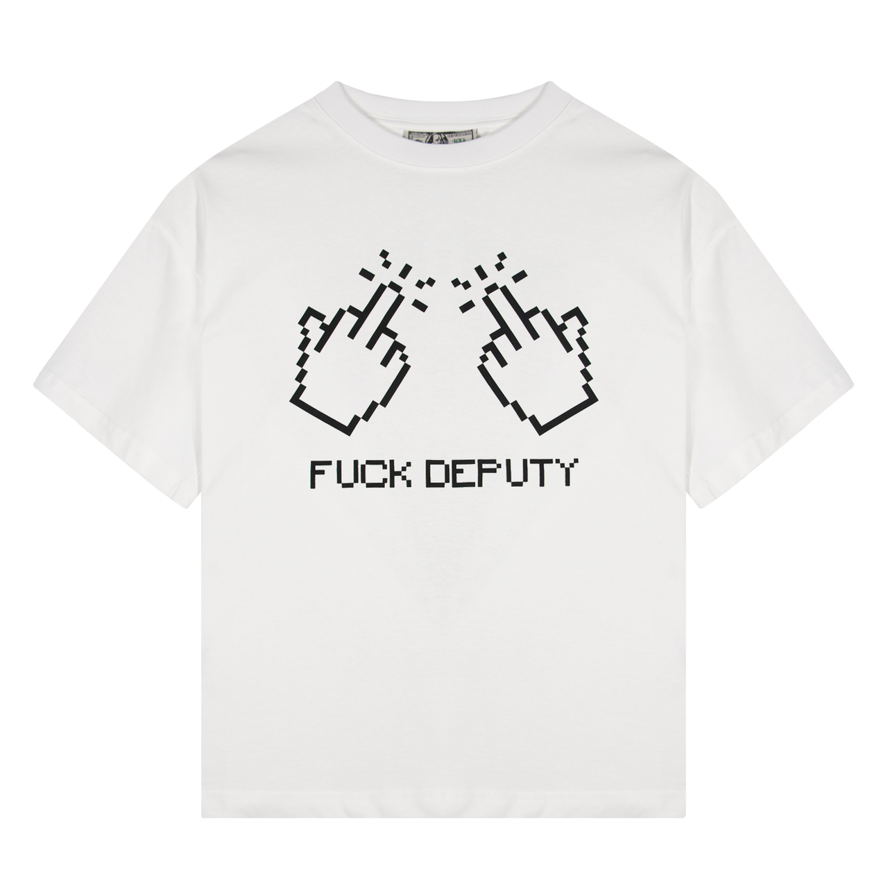 FUCK DEPUTY TEE (WHITE)