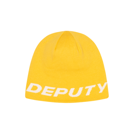 REVERSIBLE BEANIE (YELLOW)