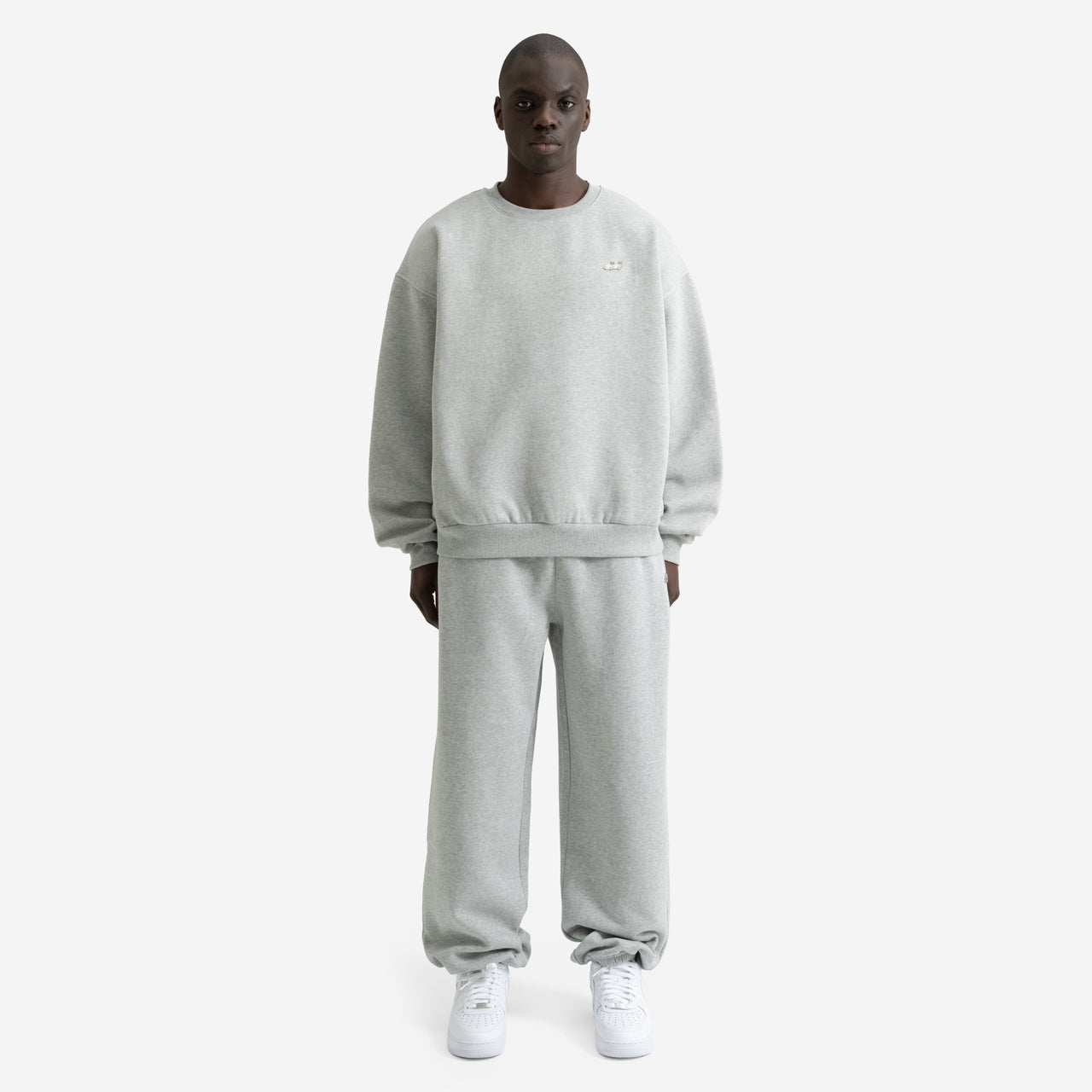 CUFFED JOGGER (LIGHT GREY)