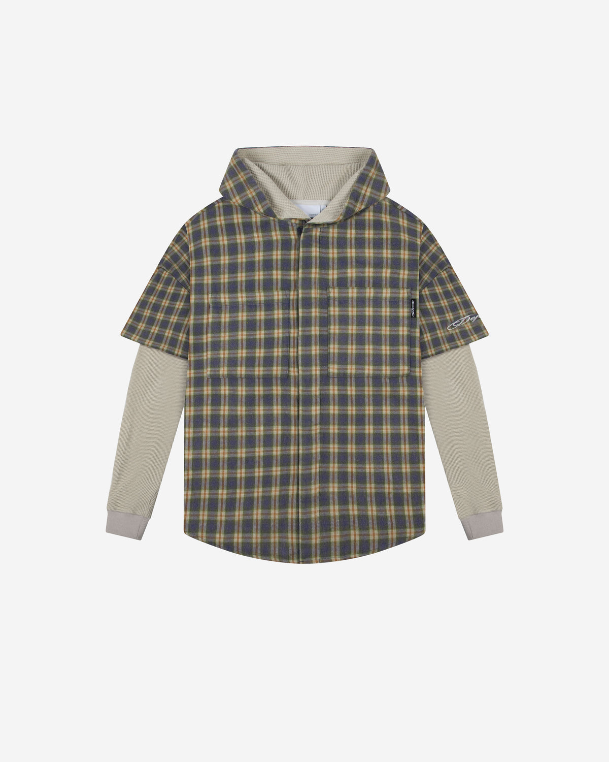 FLANNEL HOODIE