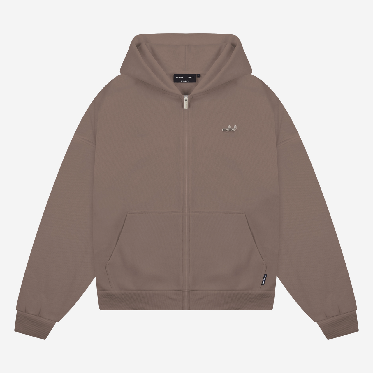 ZIP HOODIE (UMBER)