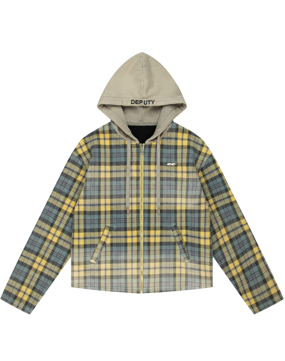 900 GSM WASHED OUT FLANNEL JACKET