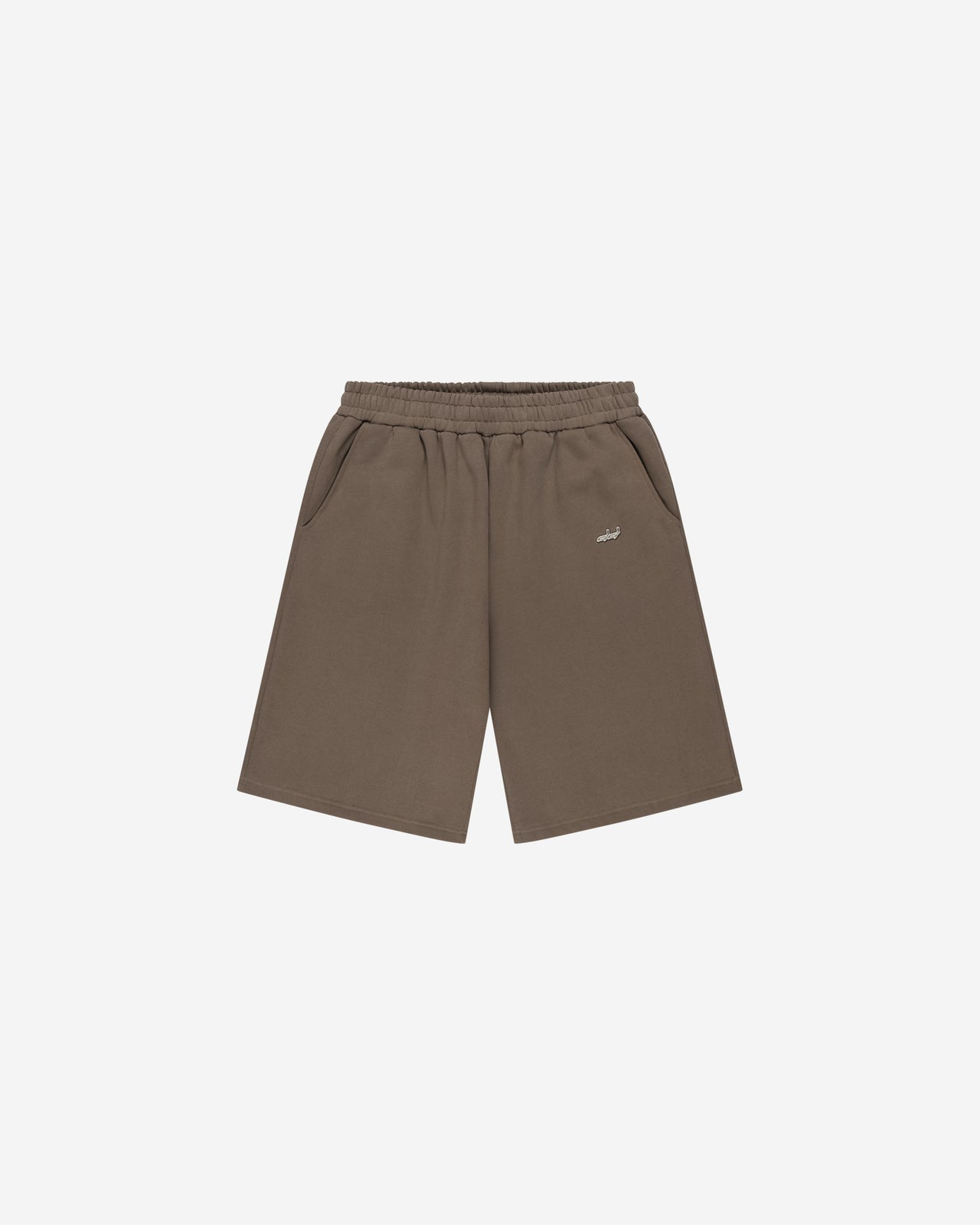 SWEAT SHORTS (UMBER)