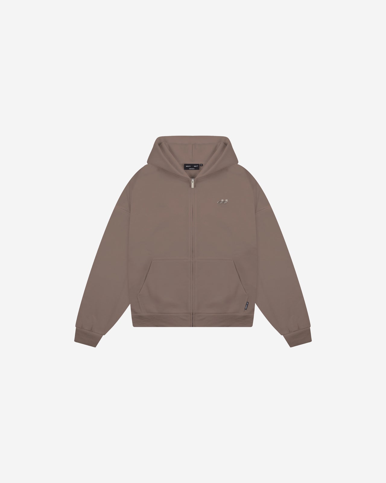 ZIP HOODIE (UMBER)