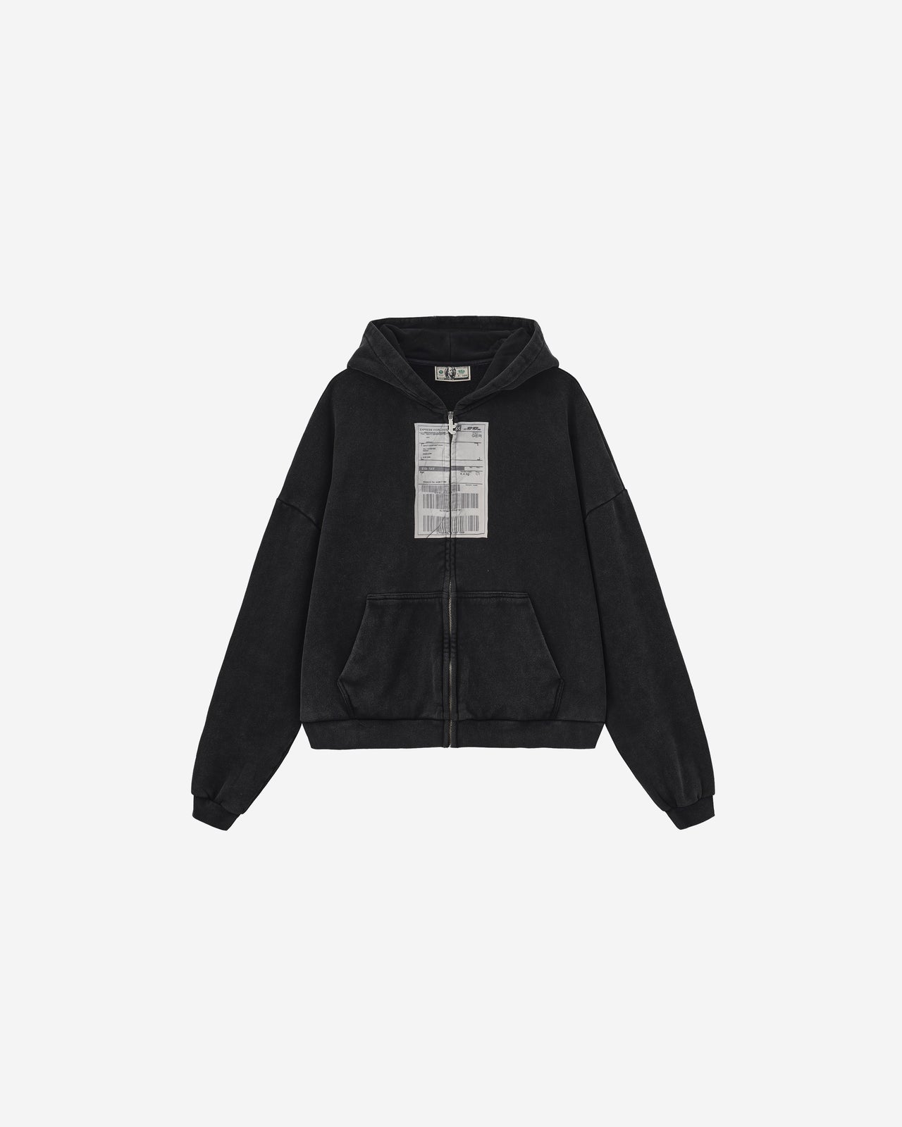 LABEL ZIP (BLACK)