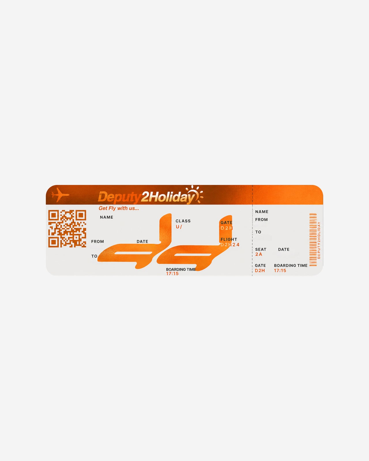FLIGHT RAFFLE TICKET