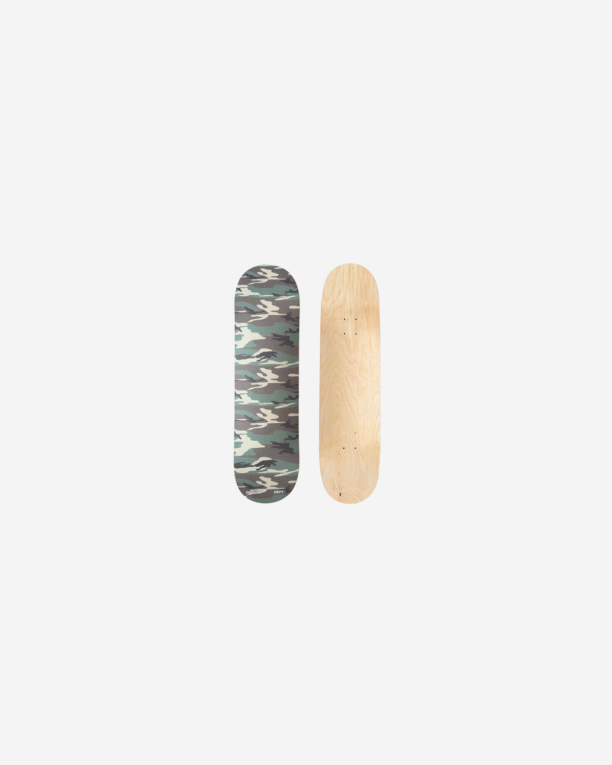 CAMO SKATEBOARD DECK