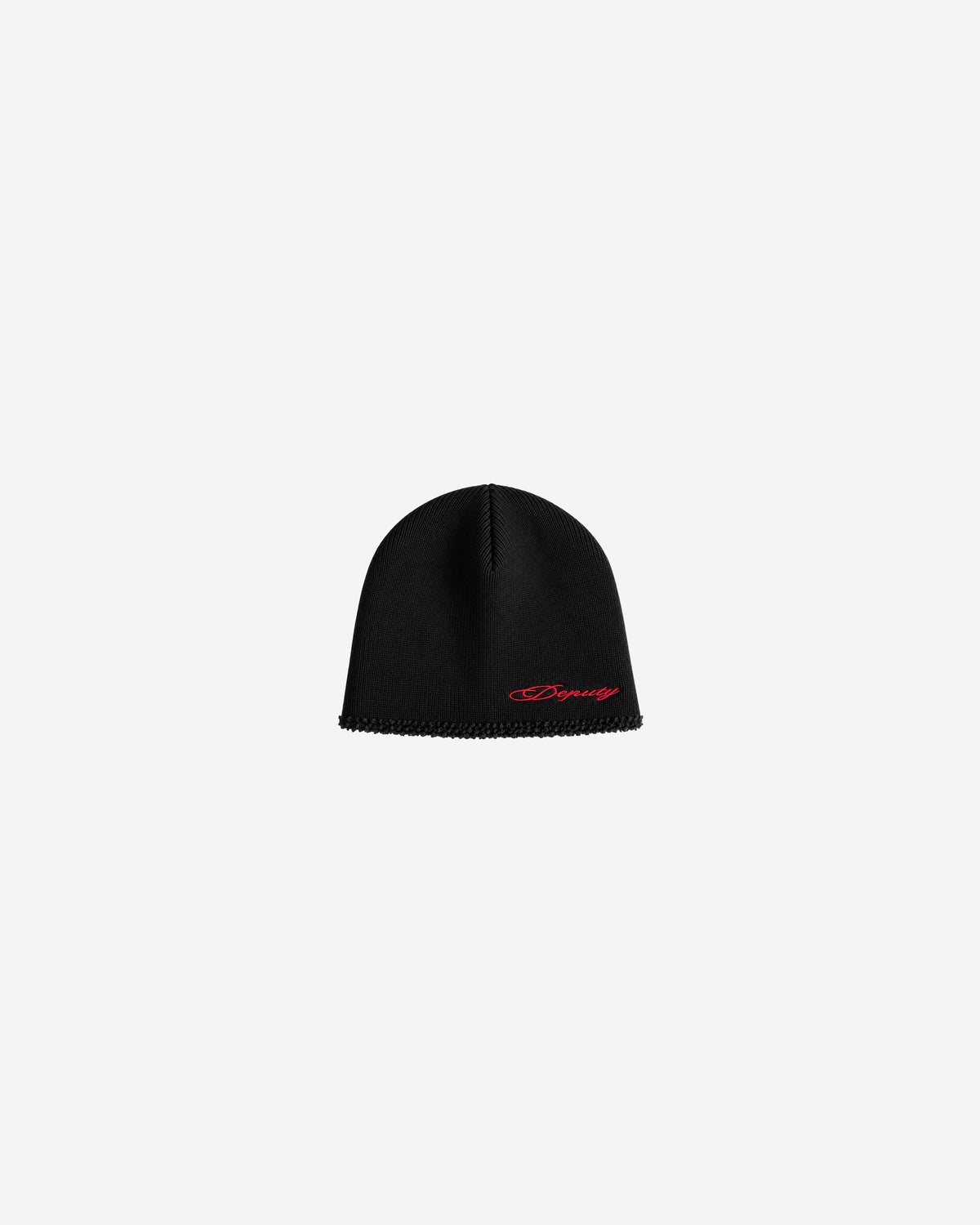 SCRIPT BEANIE (BLACK)