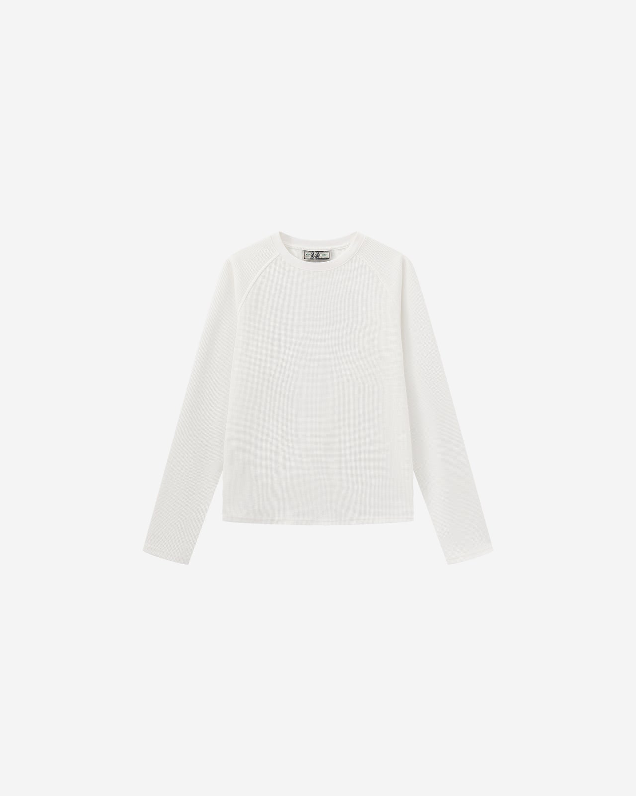 EVERYDAY WAFFLE LONGSLEEVE (WHITE)
