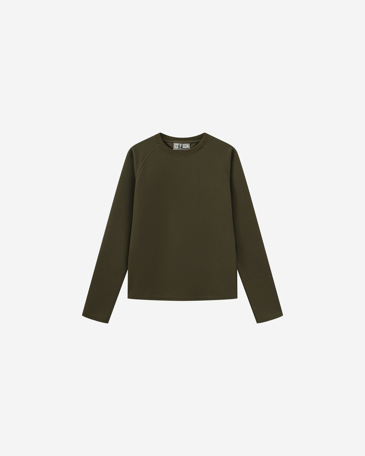 EVERYDAY WAFFLE LONGSLEEVE (MILITARY)