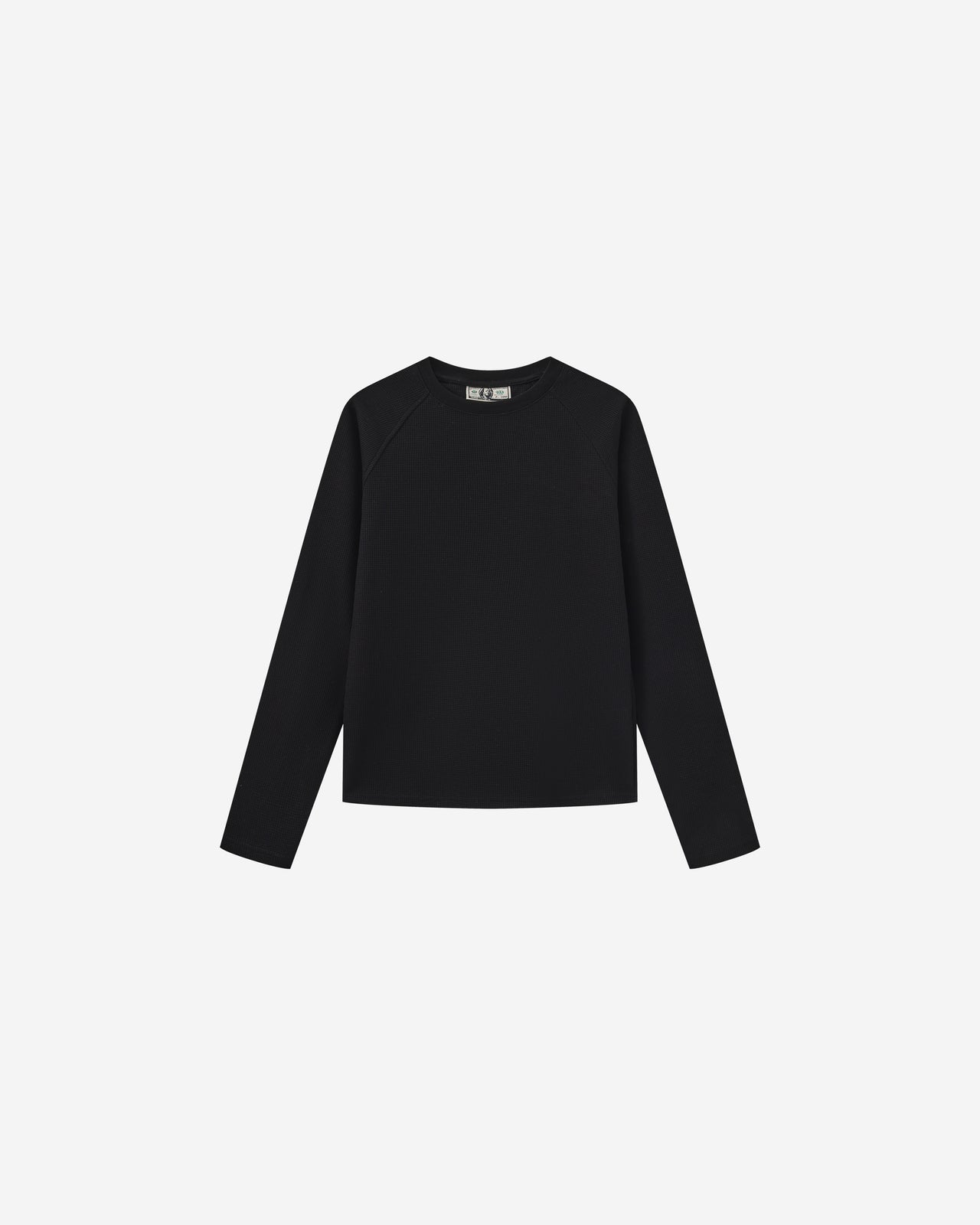 EVERYDAY WAFFLE LONGSLEEVE (BLACK)