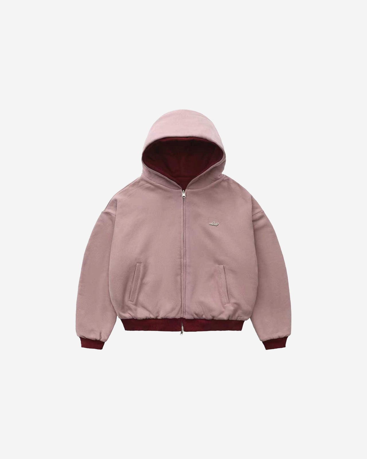EVERYDAY 1000 GSM ZIP (BORDEUX/PINK)