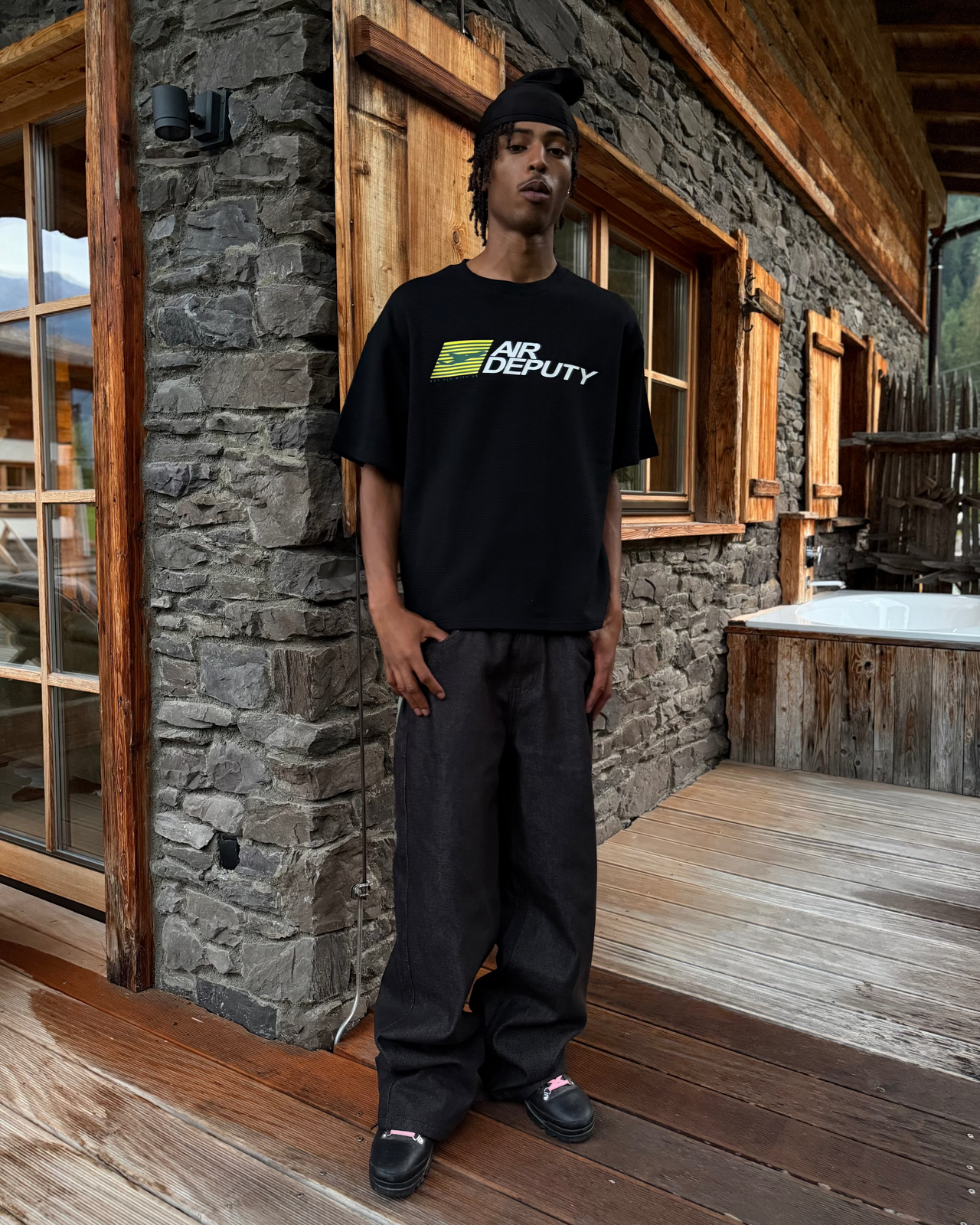 AIR DPT TEE (BLACK)