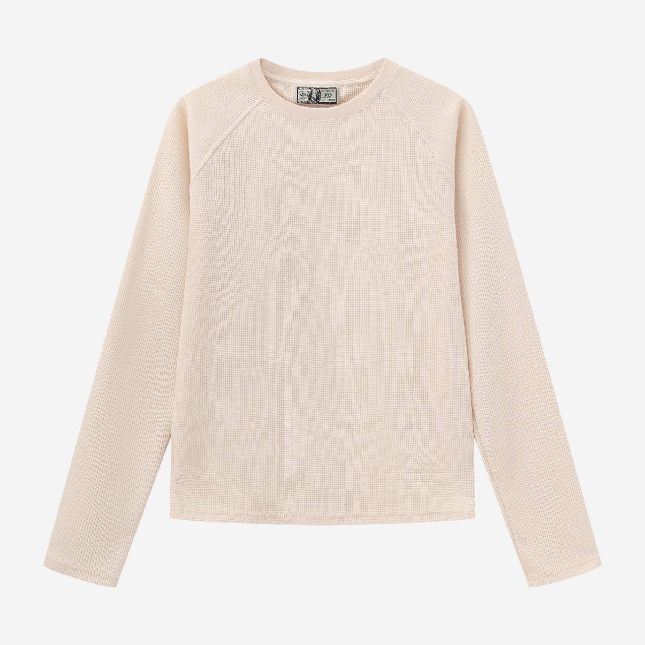 EVERYDAY WAFFLE LONGSLEEVE (SAIL)