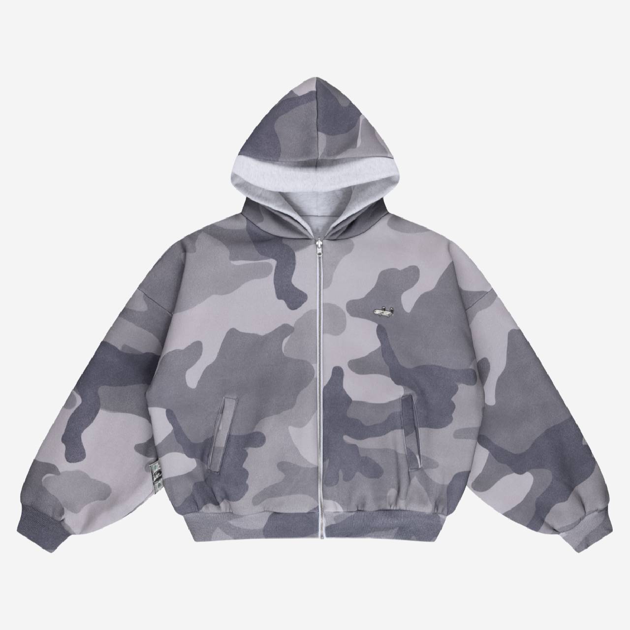 1000 FUCKING GSM ZIPPER (MONO CAMO / GRAY)