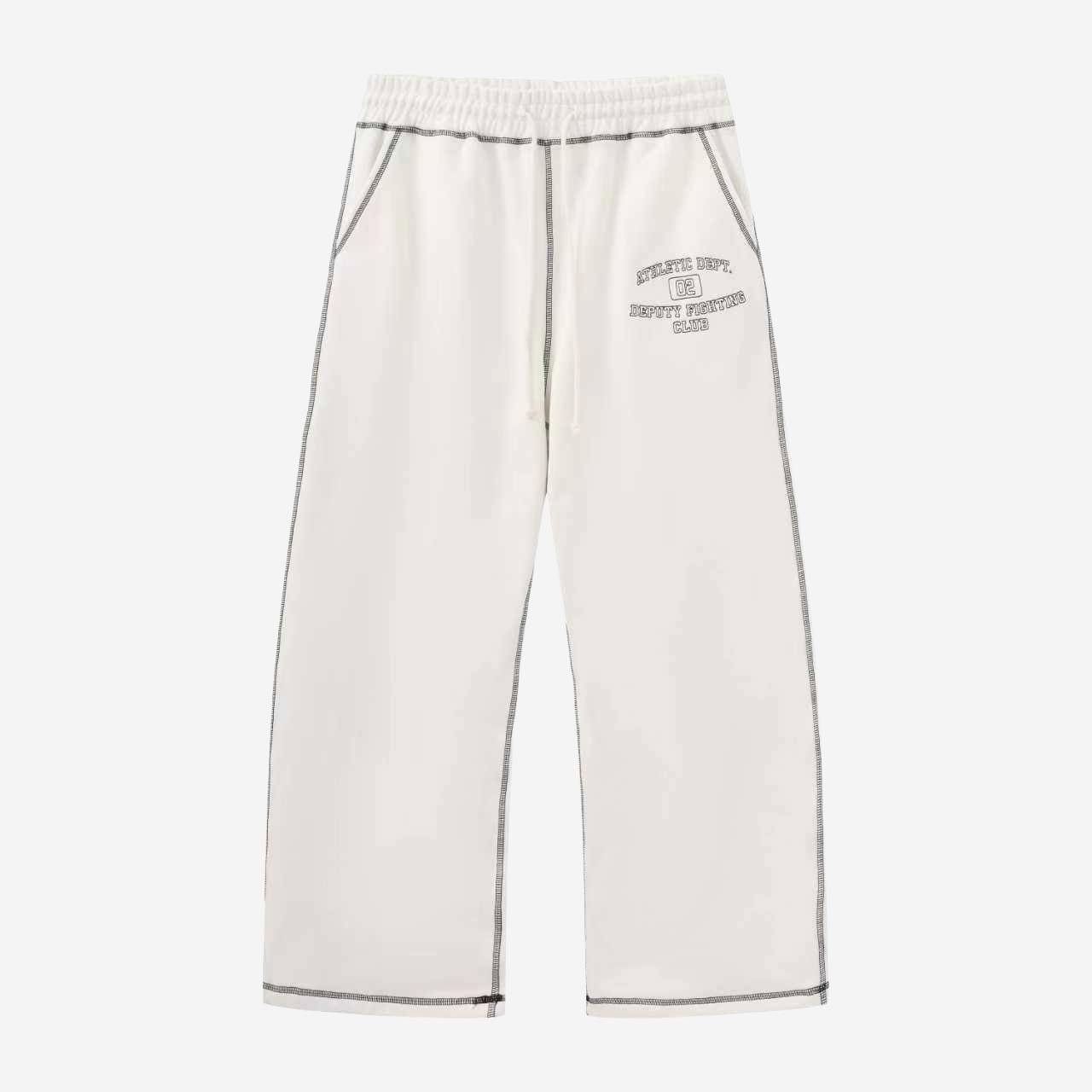 CONTRAST JOGGER (WHITE)