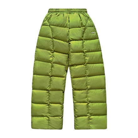 DOWN PUFFA PANTS (MILITARY)