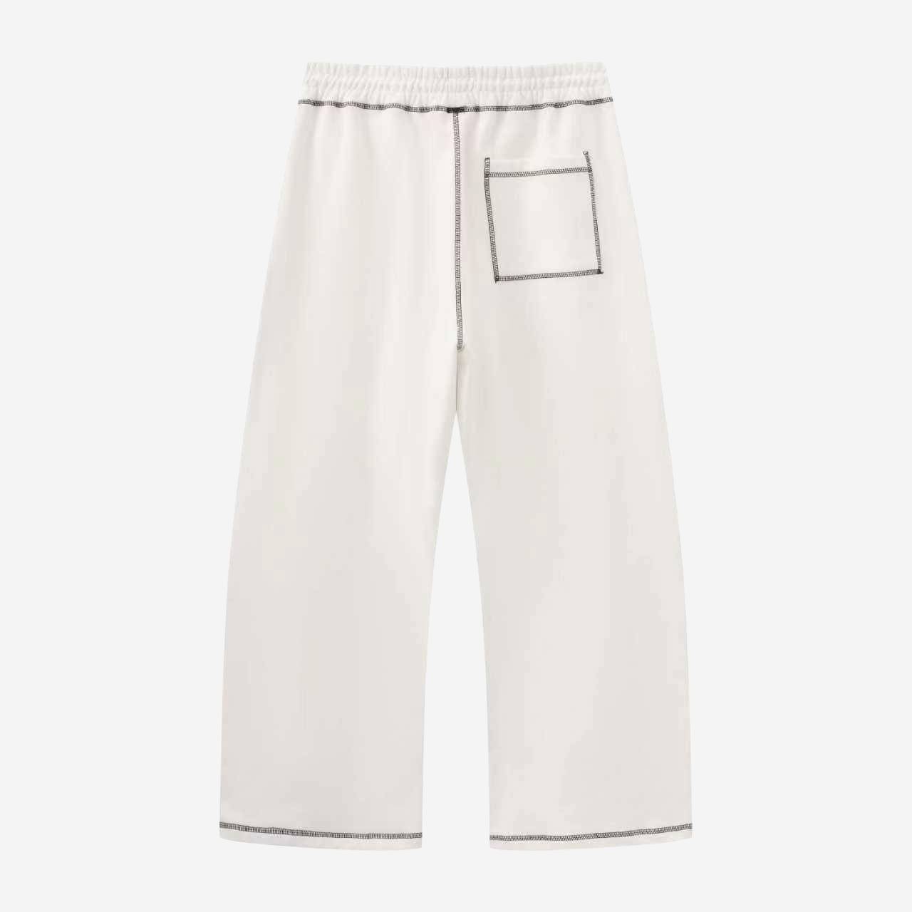CONTRAST JOGGER (WHITE)