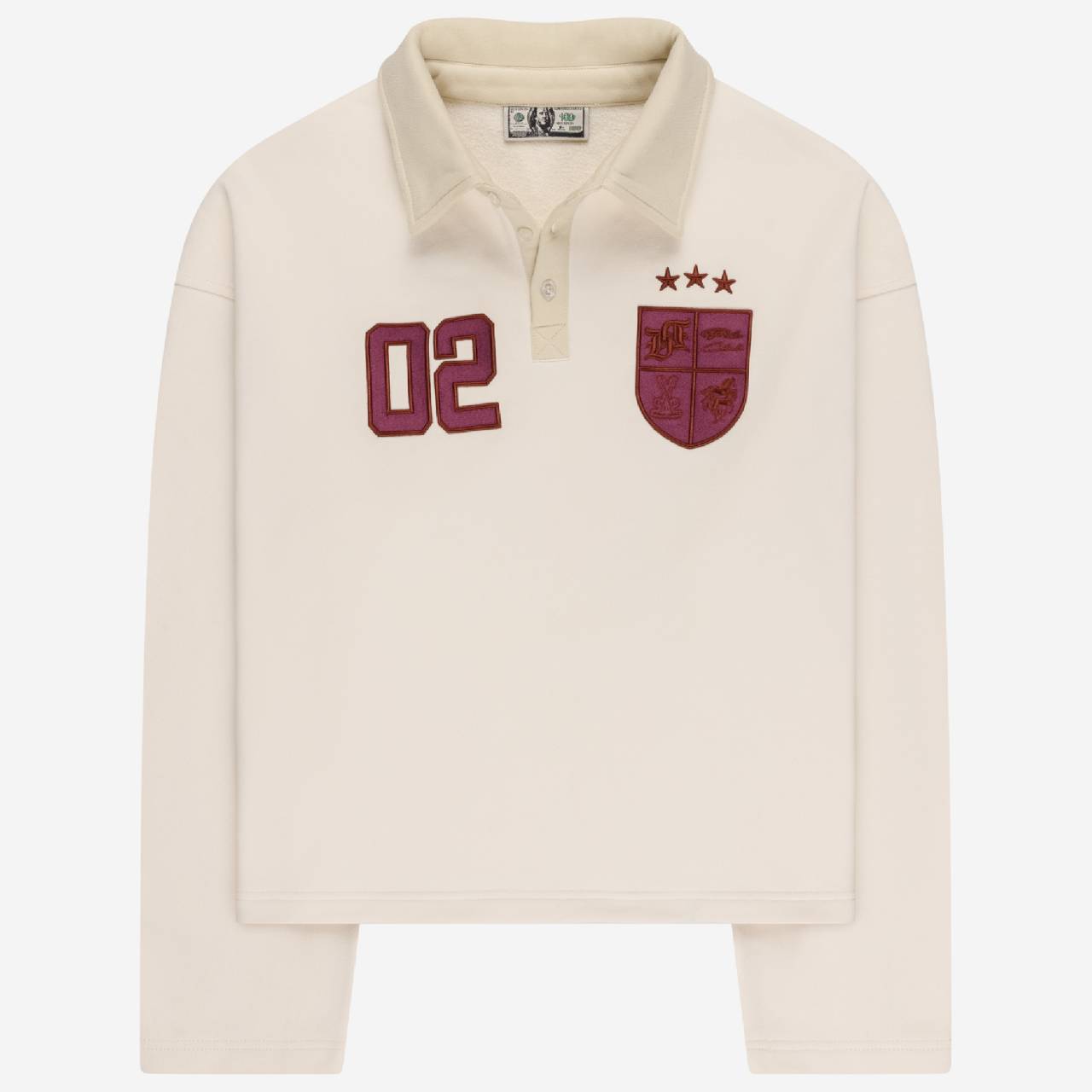 POLO LONGSLEEVE (CREAM)