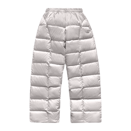 DOWN PUFFA PANTS (GREY)