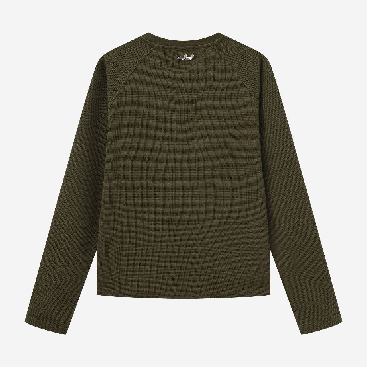 EVERYDAY WAFFLE LONGSLEEVE (MILITARY)