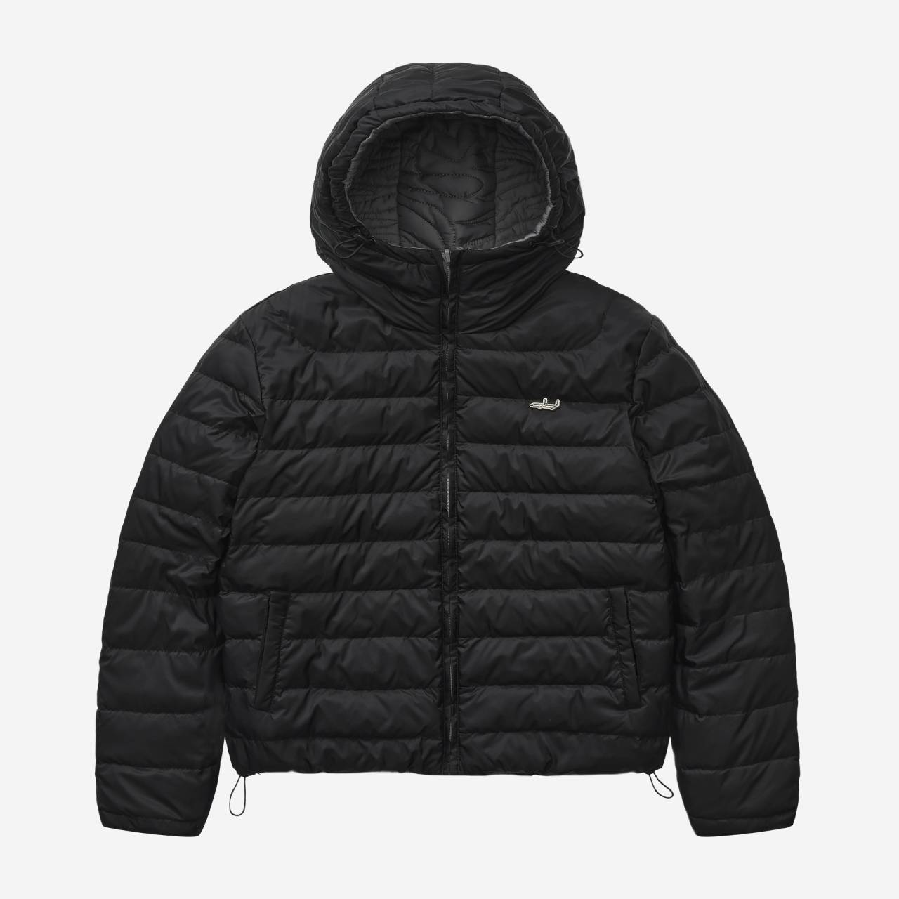 LIGHT PUFFER (BLACK/GREY)