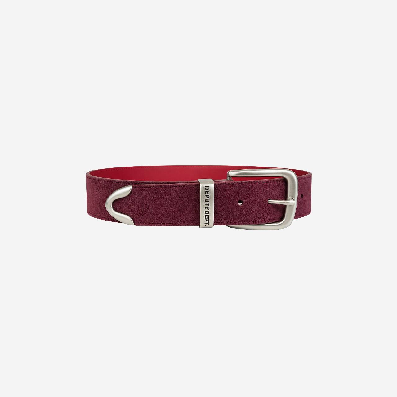 NUBUK BELT (BORDEAUX)