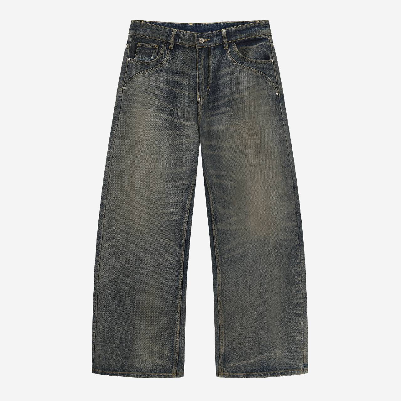 WAXED DENIM (VINTAGE BLUE)