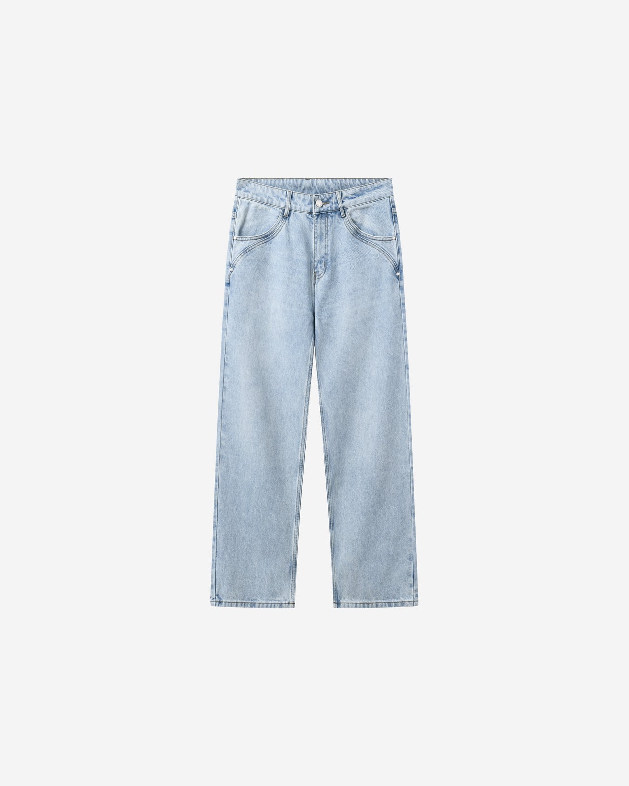 STRAIGHT DENIM (LIGHT BLUE)