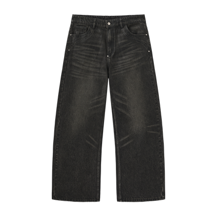 WAXED DENIM (BLACK)