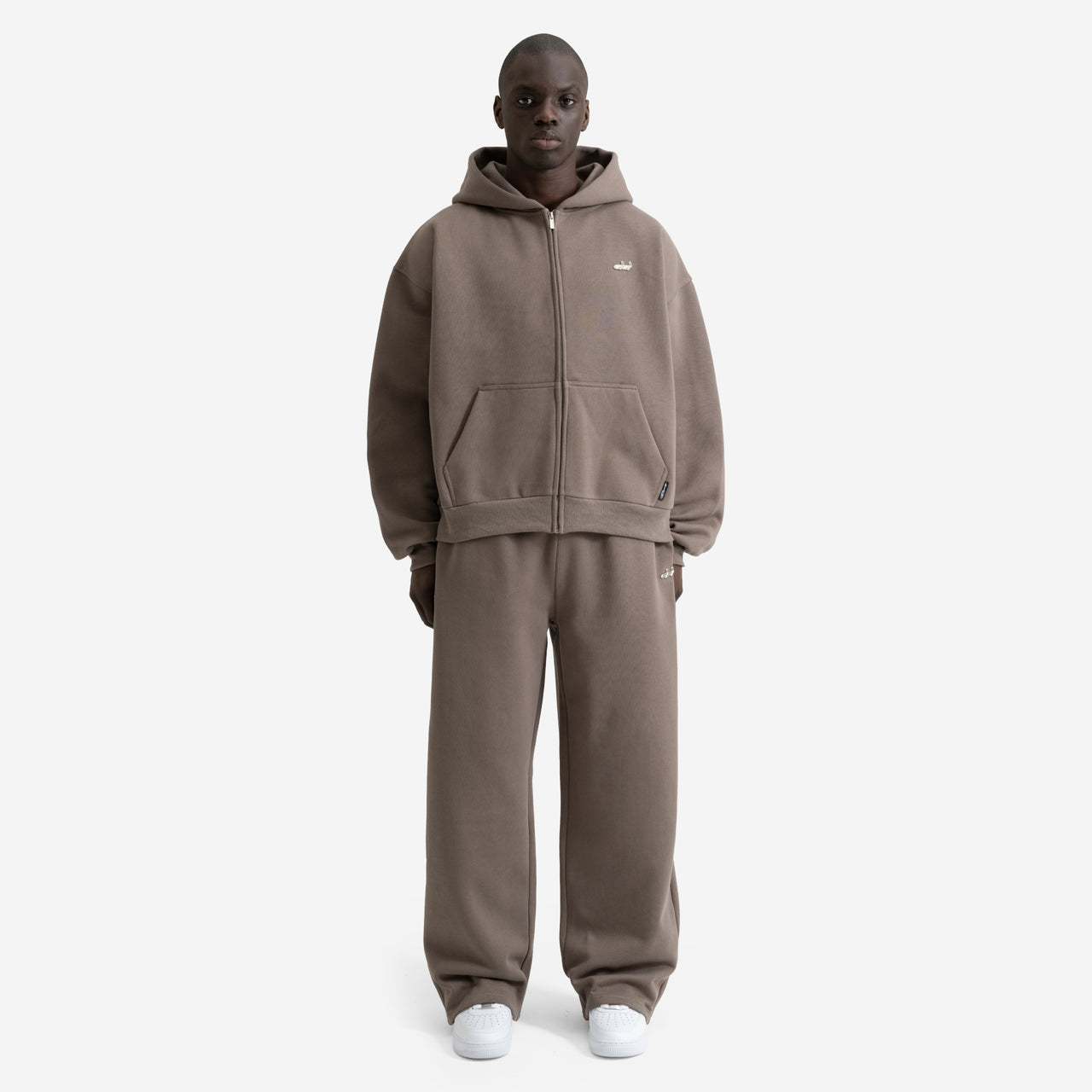 ZIP HOODIE (UMBER)