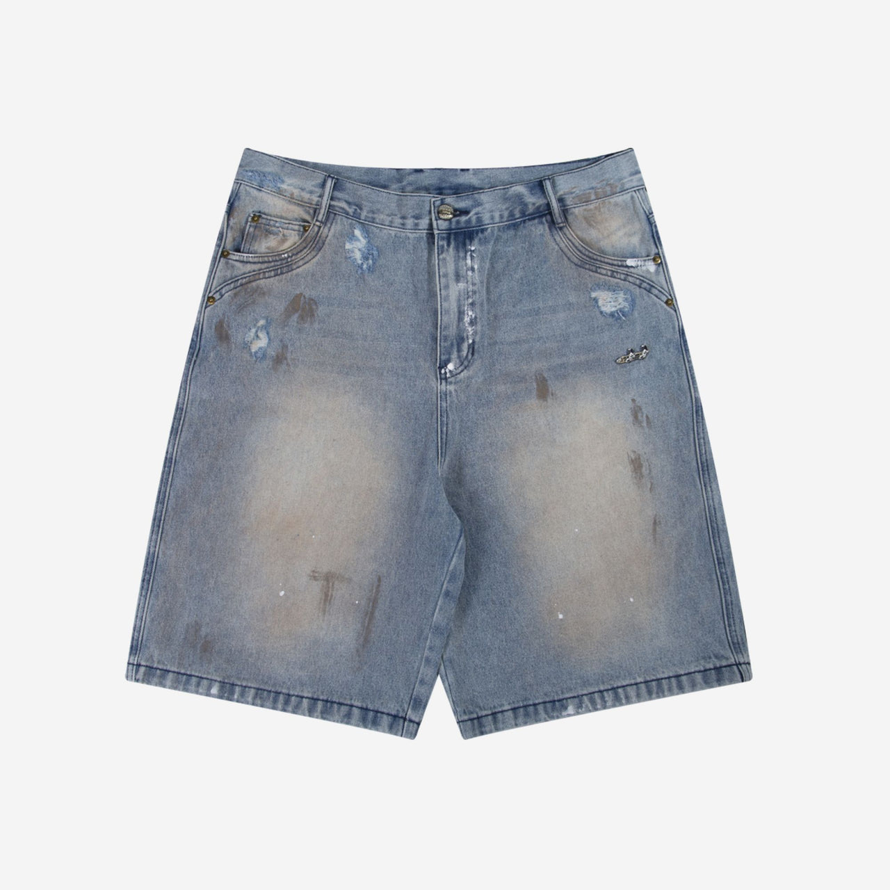 DIRT WASHED JORTS (LIGHT)
