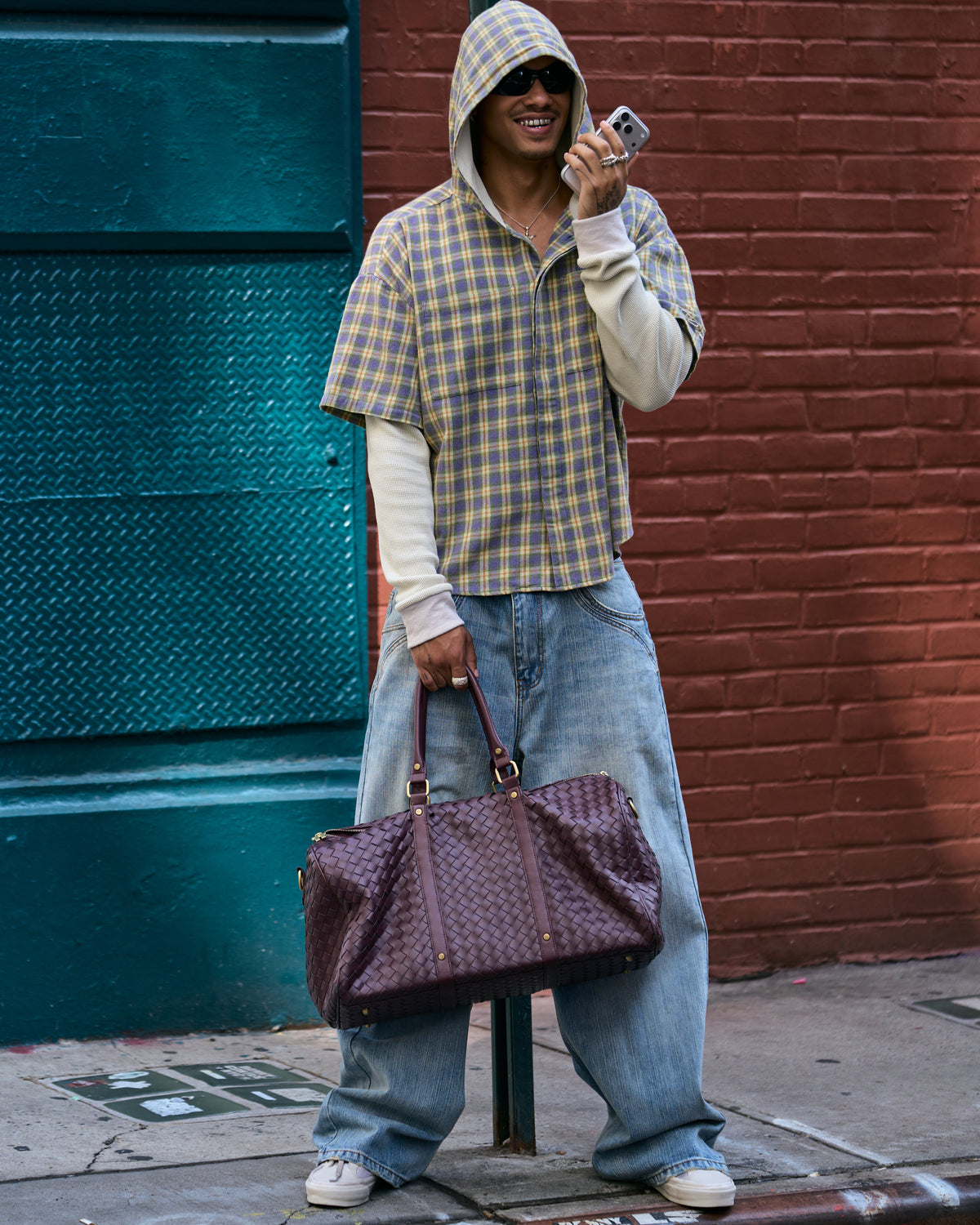 FLANNEL HOODIE