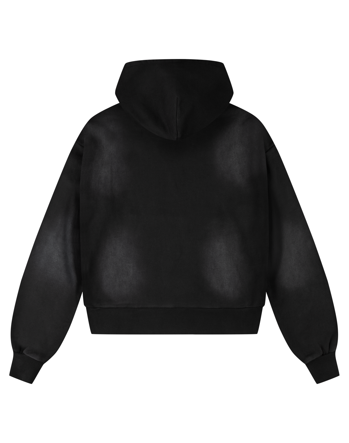 THUGGER HOODIE (WASHED BLACK)