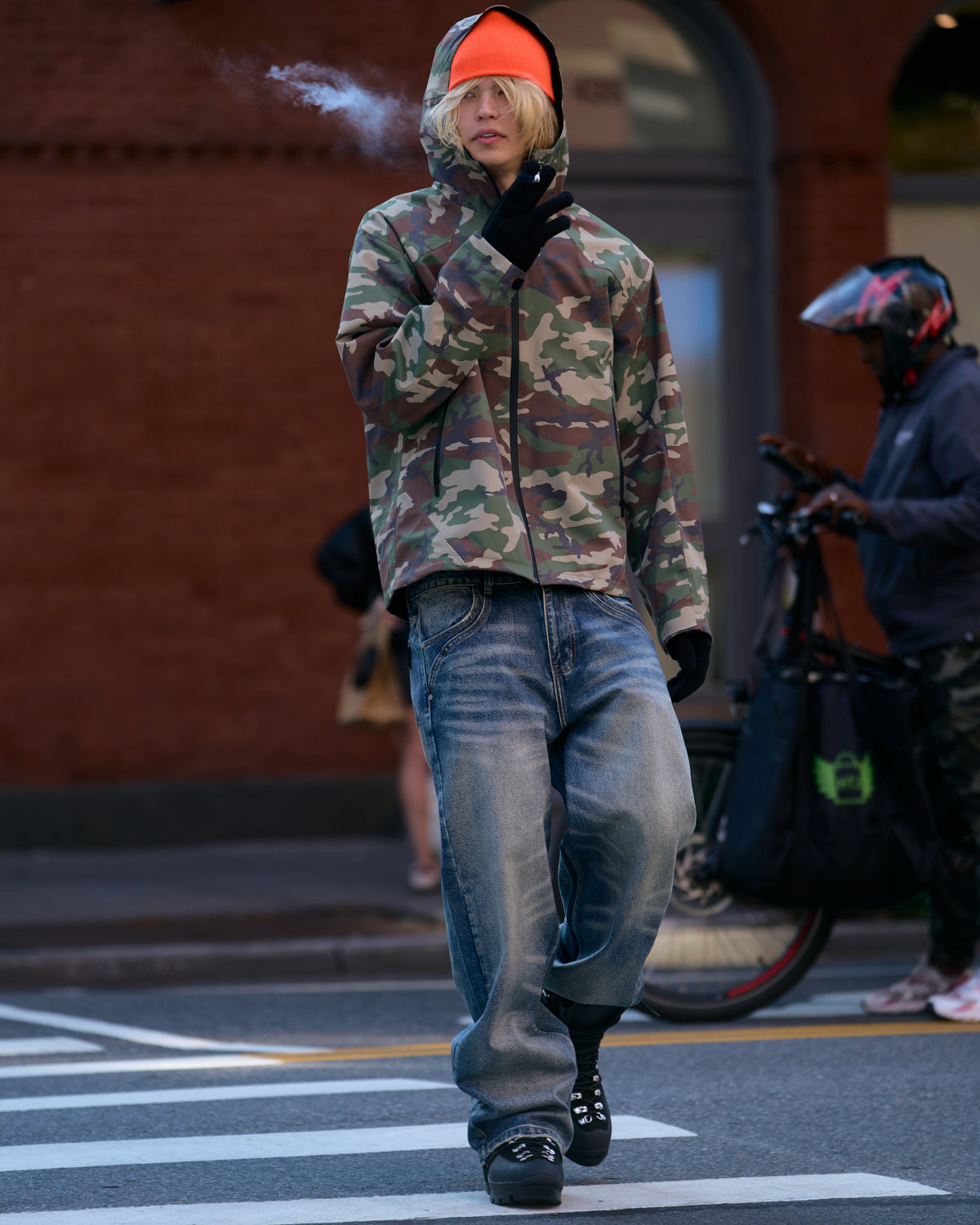 REVERSIBLE CAMO TECH JACKET